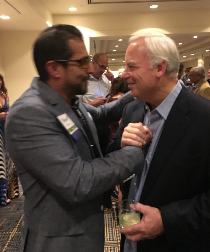 Mario St. Francis pictured with Jack Canfield